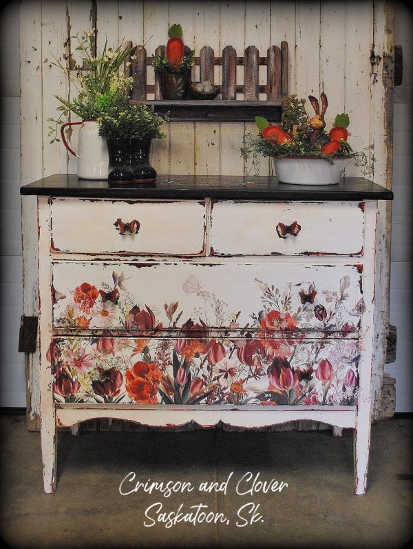 Crimson and Clover - Tulip Fields Crimson and Clover - Tulip Fields