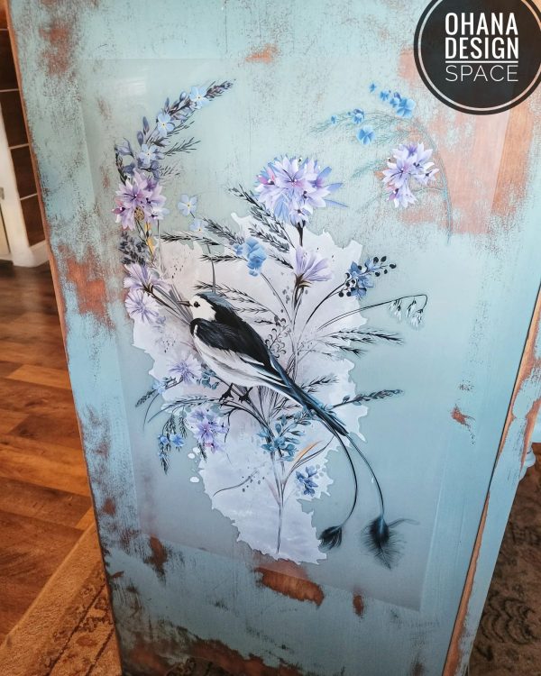 Ohana Design Space - Oiseaux Blue Ohana Design Space - Oiseaux Blue
