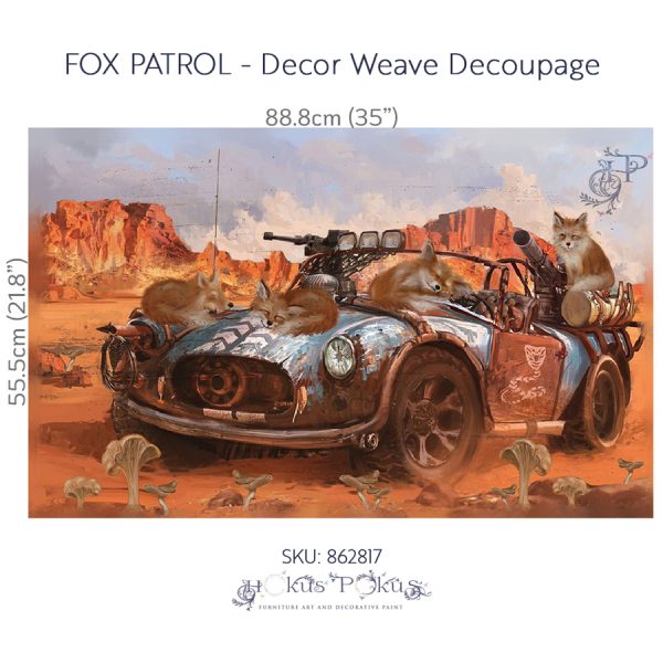 862817---Fox-Patrol---Decor-Weave 862817---Fox-Patrol---Decor-Weave