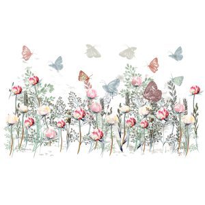 Retired - Peony Fields - Large cut into 3 Sheets