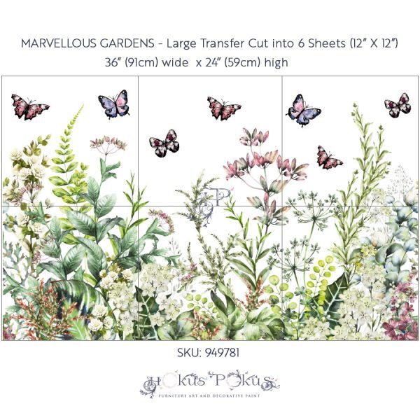 949781---Marvellous-Gardens--Large-Transfer-6-Sheet 949781---Marvellous-Gardens--Large-Transfer-6-Sheet